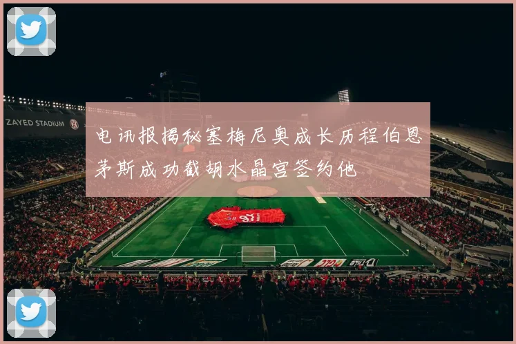 电讯报揭秘塞梅尼奥成长历程伯恩茅斯成功截胡水晶宫签约他